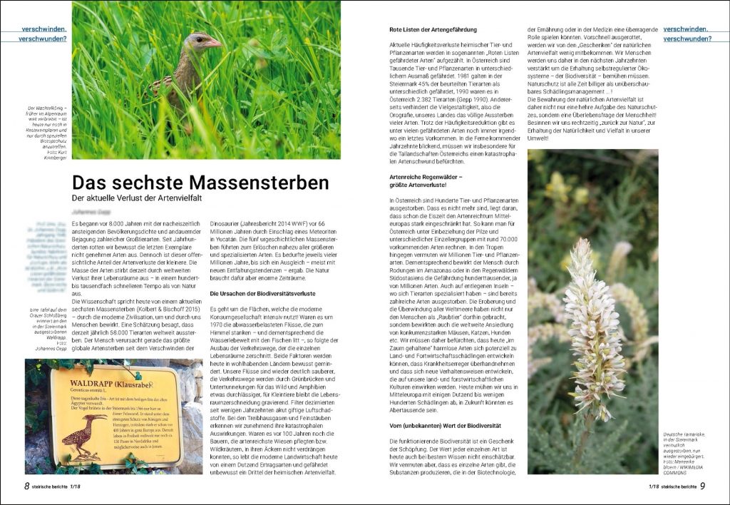 steirische berichte 1/2018