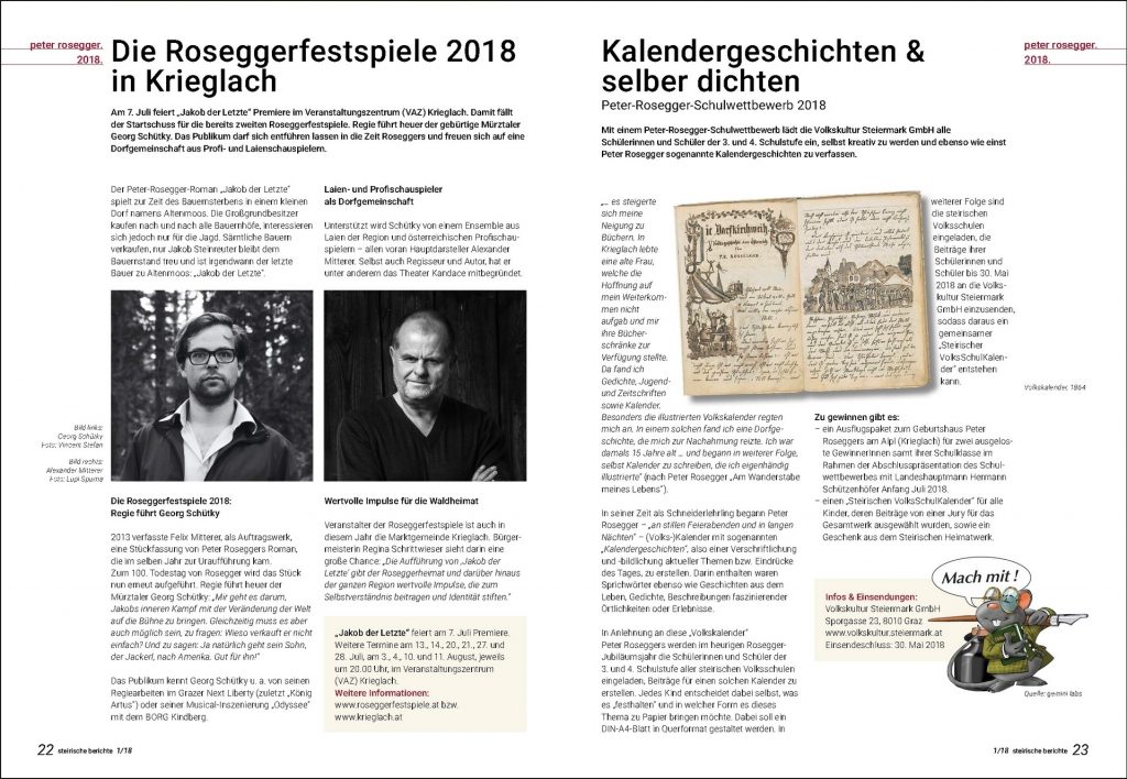 steirische berichte 1/2018