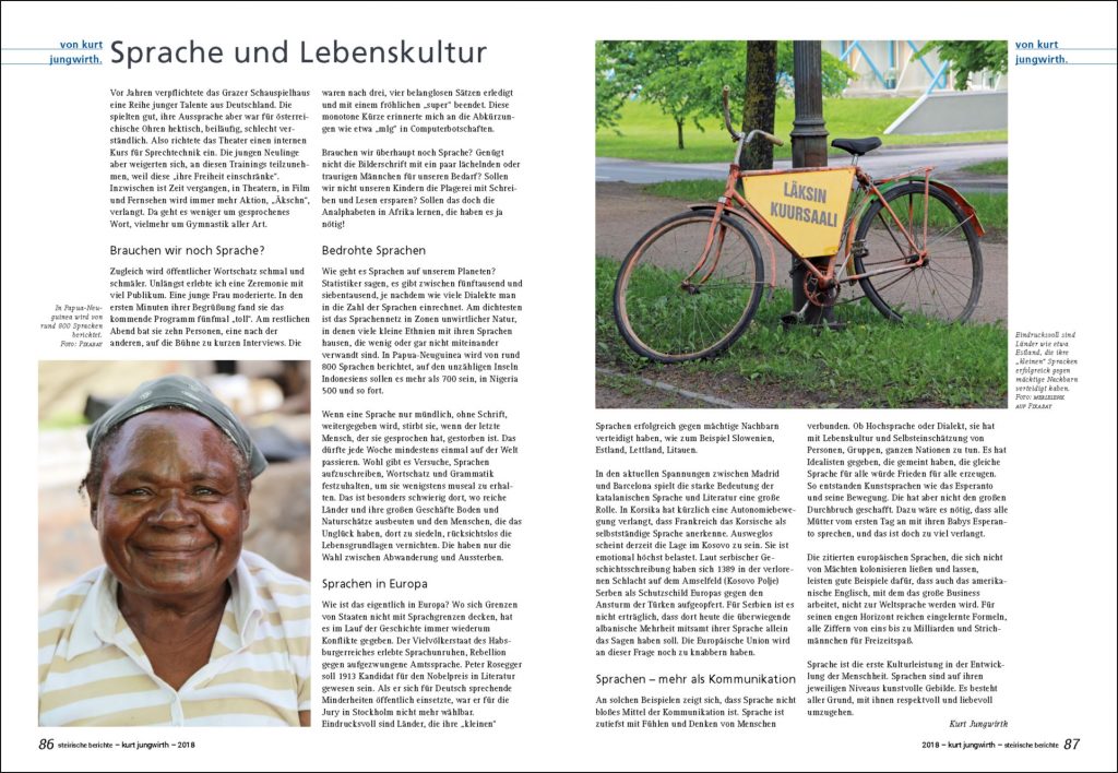 Festschrift 2019 - steirische berichte